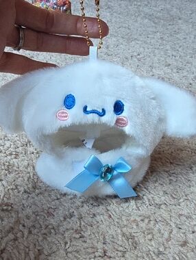 Cinnamoroll Plush Hood For Monchichi